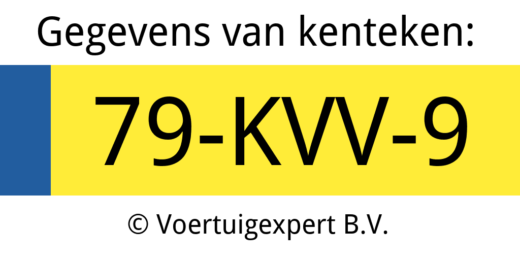 79-KVV-9 kenteken check | MINI ONE D